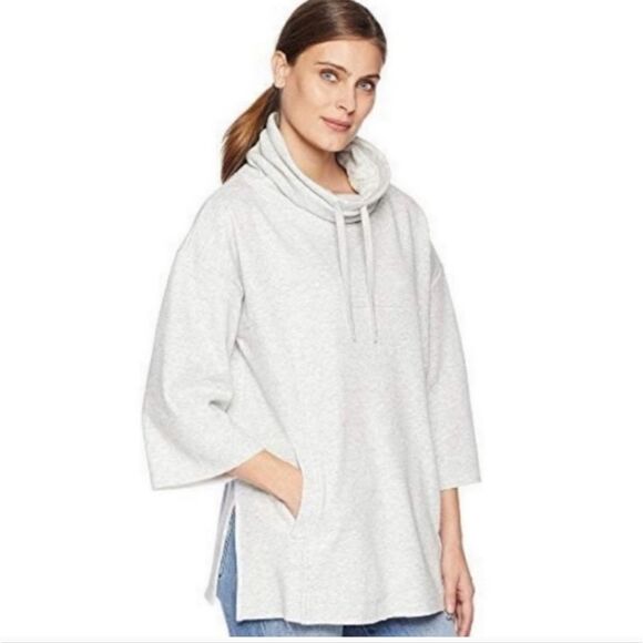 UGG Women's Gray Cowl Neck Top - Picture 2 of 14